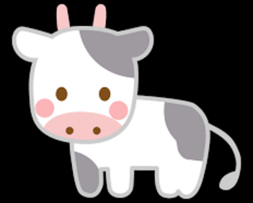 かわいい牛