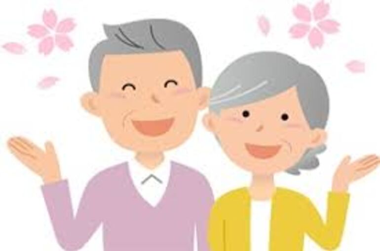 ハッピーなお年寄り