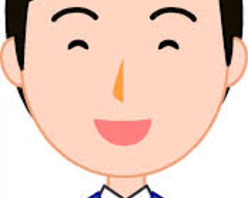 笑顔の男性